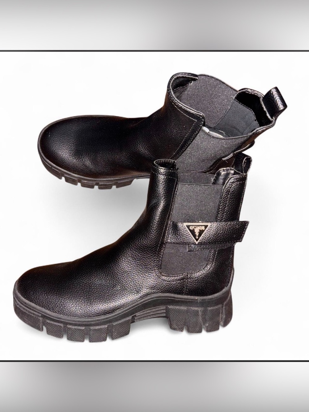 Guess Black Chelsea Boots